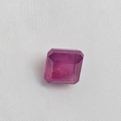 Manik Stone Silver Pendant – Natural Ruby Locket for Power & Success